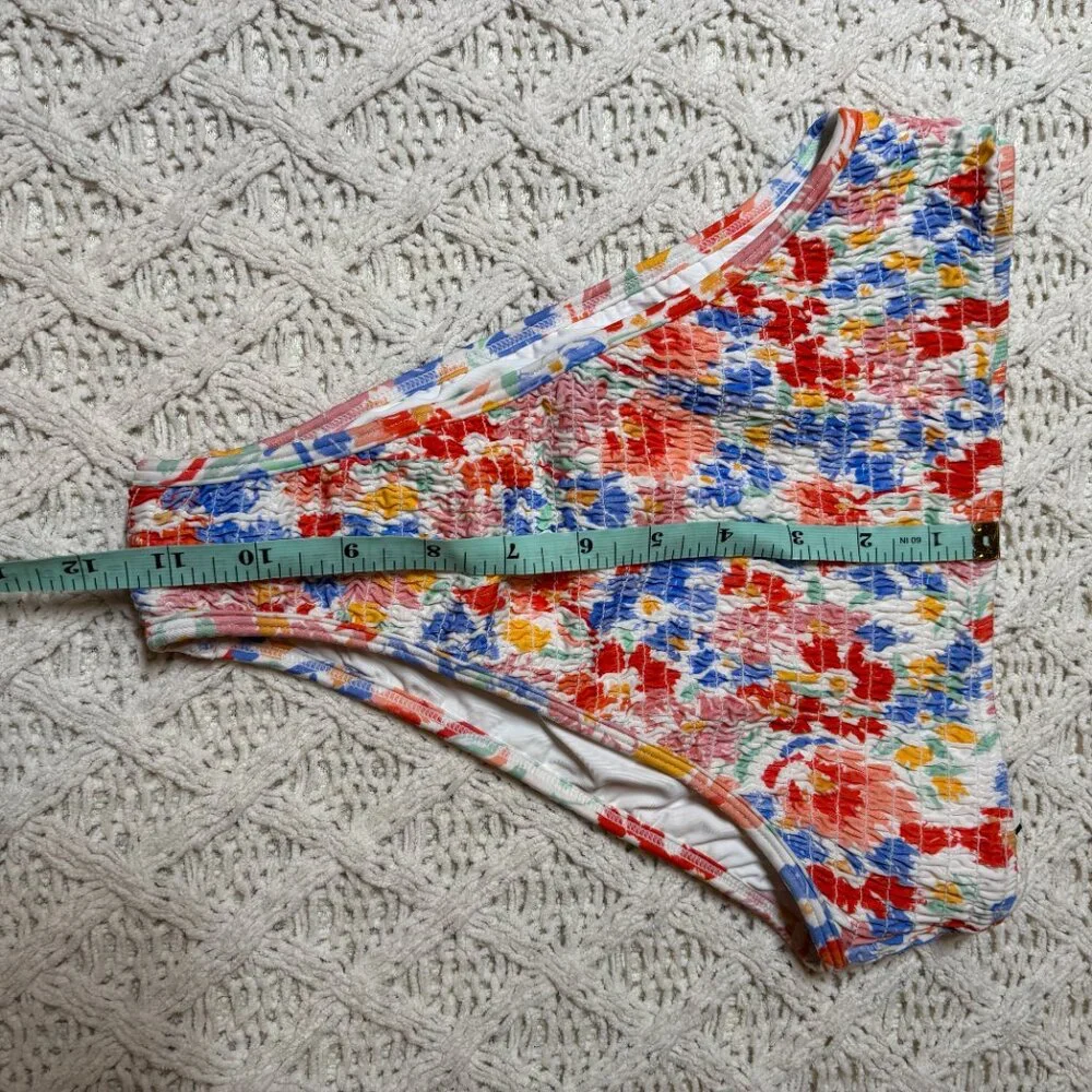 L*Space Veronica Bottom – Multicolor Floral Print Size L- NWOT w/hygiene Sticker